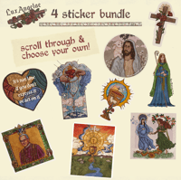 Image 1 of four sticker bundle
