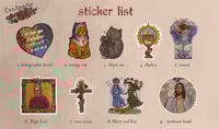 Image 3 of four sticker bundle