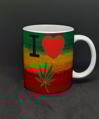 Image 3 of I Love Weed Mug