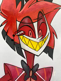 Image 4 of DRAWING Alastor|Hazbin