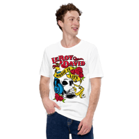 Image 2 of Skull Tattoo Unisex T-shirt - White