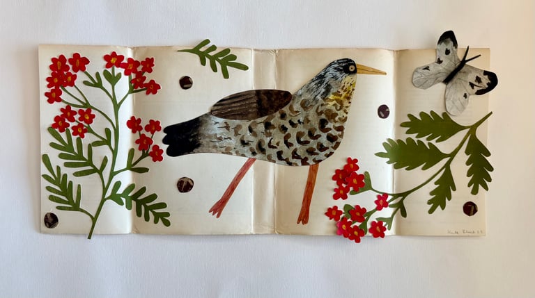 Fieldfare and Red Rebel Image 2