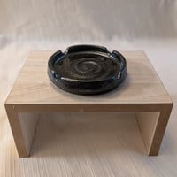 Black Glitter Ashtray