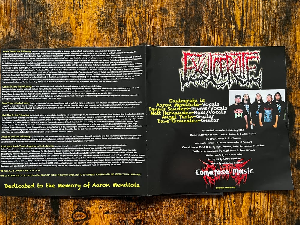 Exulcerate - Remnants of a Cannibalistic Debauchery LP ABM-69