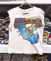 Grateful Dead 1986 Summer Tour Cali Surfer Sleeveless T-Shirt - Fits M