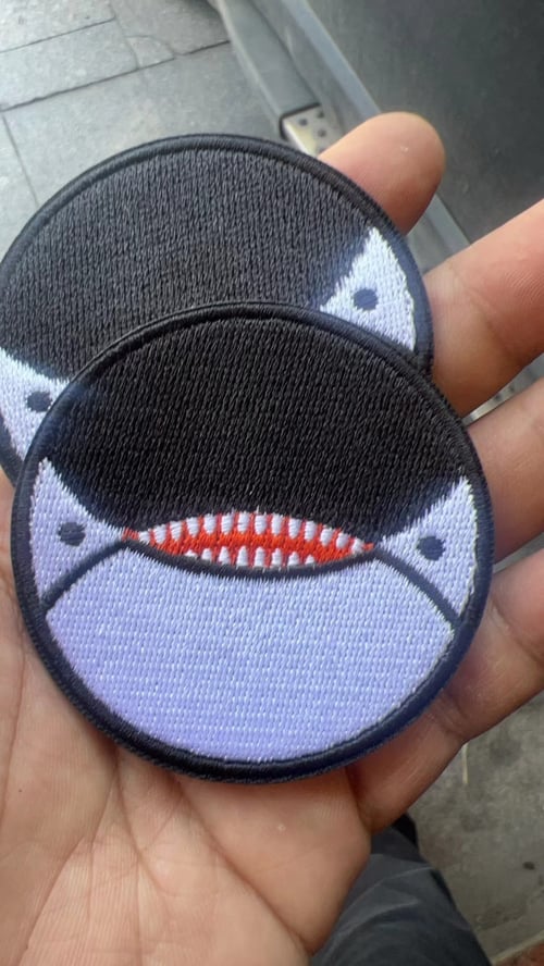 Image of Orca Face Round Patch