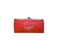 Image 3 of Portefeuille -porte-monnaie GITANA Framboise / GITANA Noir / GITANA Rouge