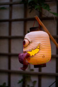 Image 2 of Chōchin obake resin lantern [PREORDER]