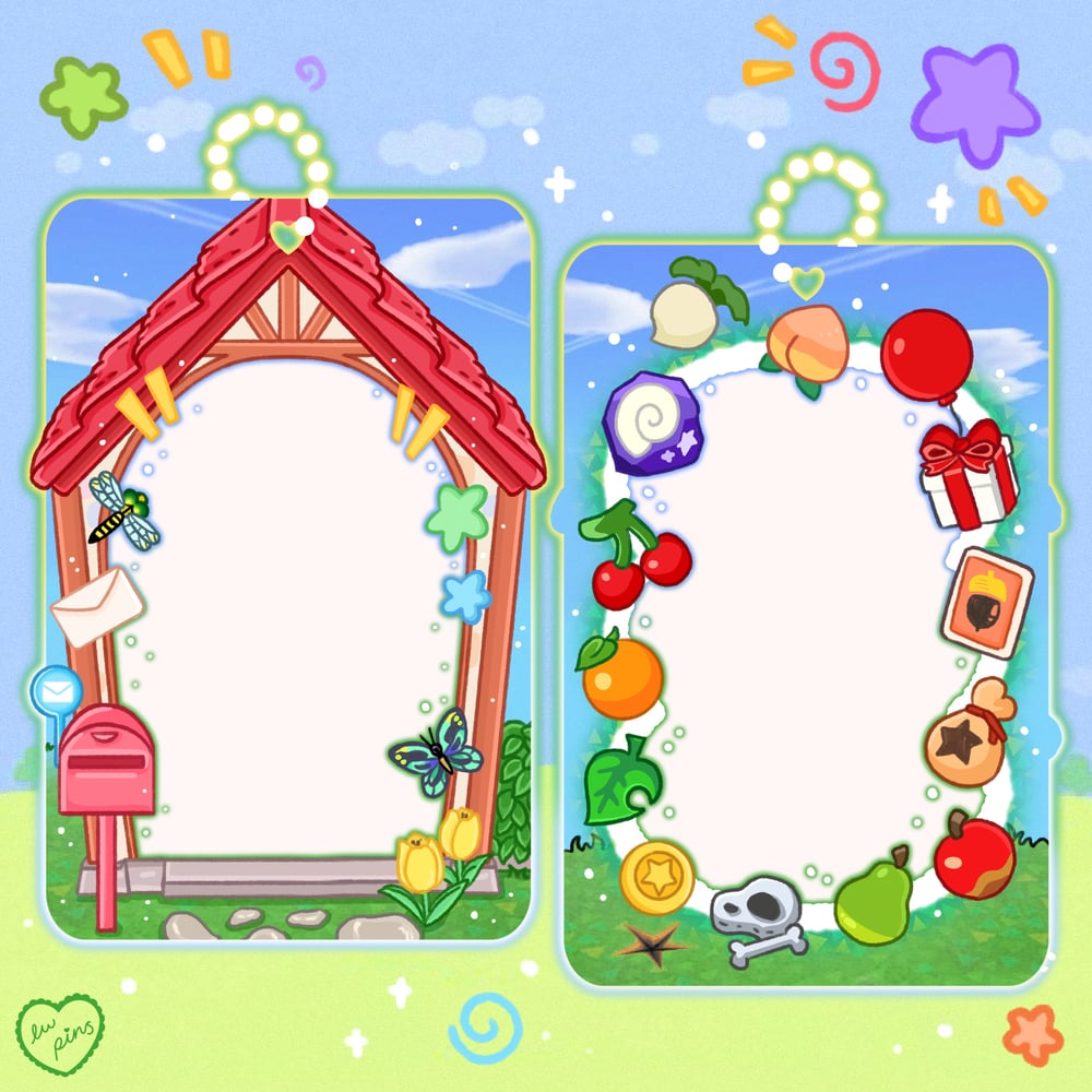 PREORDER: Happy Villager Double Sided Acrylic Photocard Holder