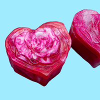 Image 1 of Heart Shape Rose Trinket Box