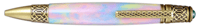 Celtic Twist Pen in Antique Brass and DiamondCast Unicorn Poop Body