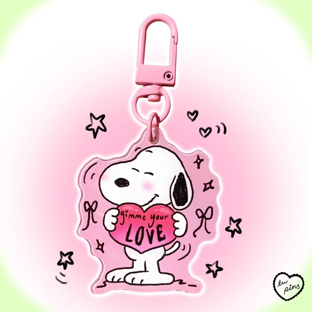 PREORDER: NCT X SNOOPY Acrylic Keychains 