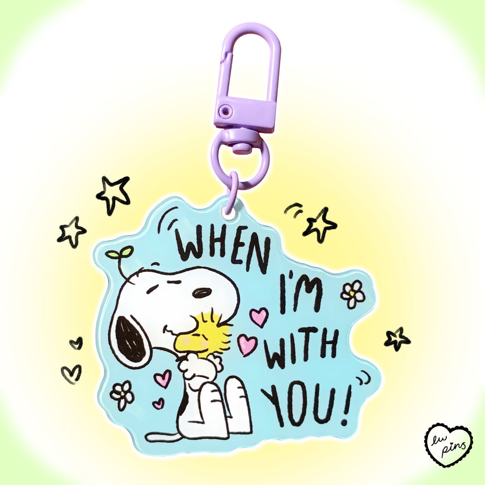 PREORDER: NCT X SNOOPY Acrylic Keychains