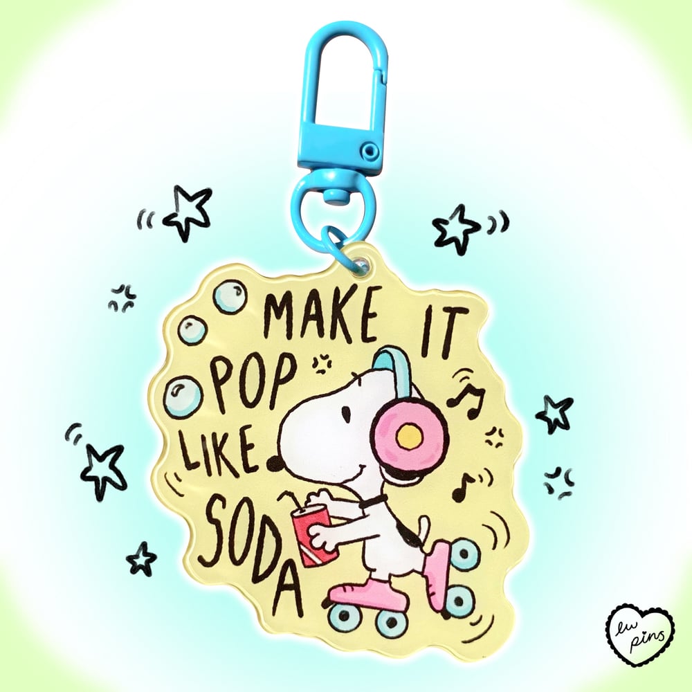 PREORDER: NCT X SNOOPY Acrylic Keychains 