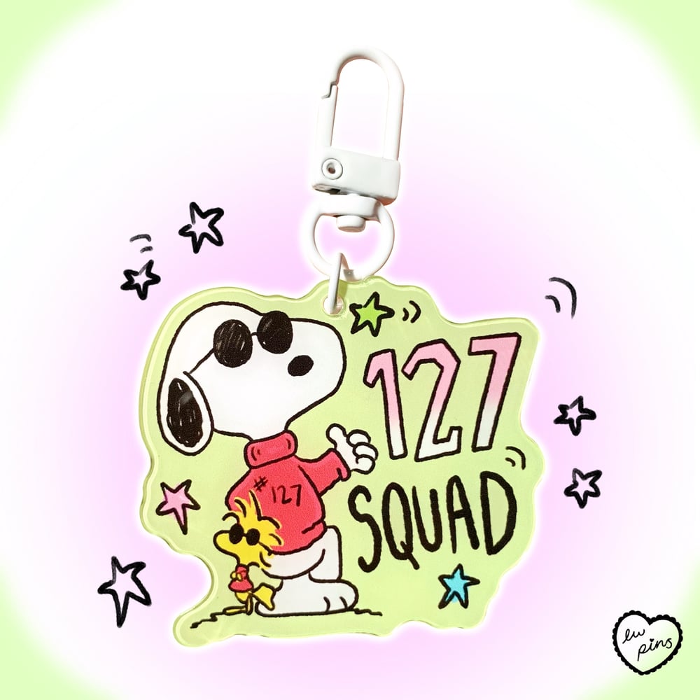 PREORDER: NCT X SNOOPY Acrylic Keychains 