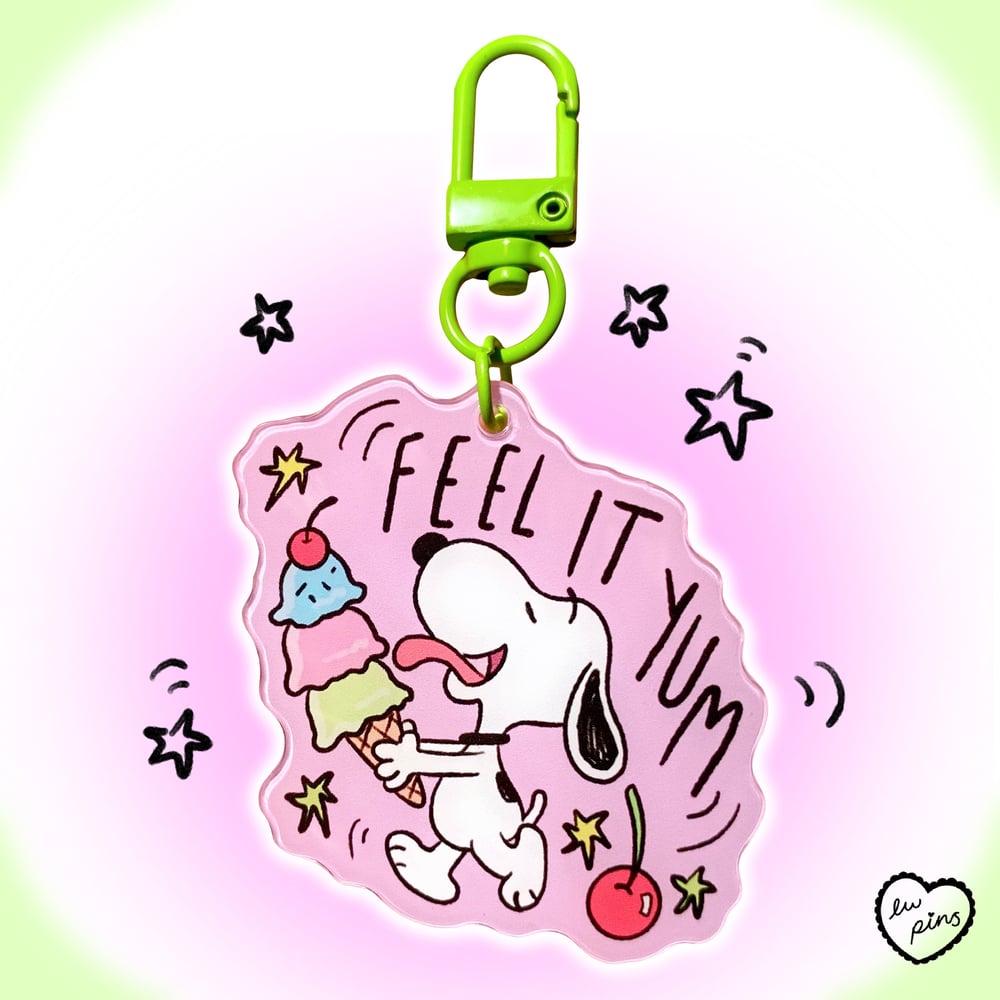 PREORDER: NCT X SNOOPY Acrylic Keychains 