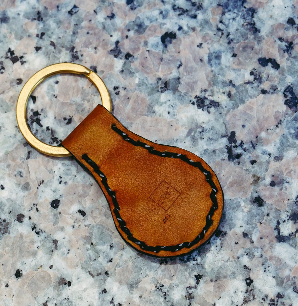 Image of Leather Keychain 
