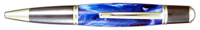 Gatsby Grande Twist Pen in Chrome Finish and DiamondCast Andromeda Body