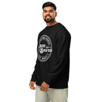 Image 3 of MAS Circle Logo Unisex Organic Sweatshirt - Black