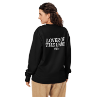 Image 2 of MAS Circle Logo Unisex Organic Sweatshirt - Black