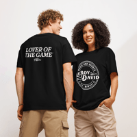 Image 1 of MAS Circle Logo Unisex Organic T-shirt - Black