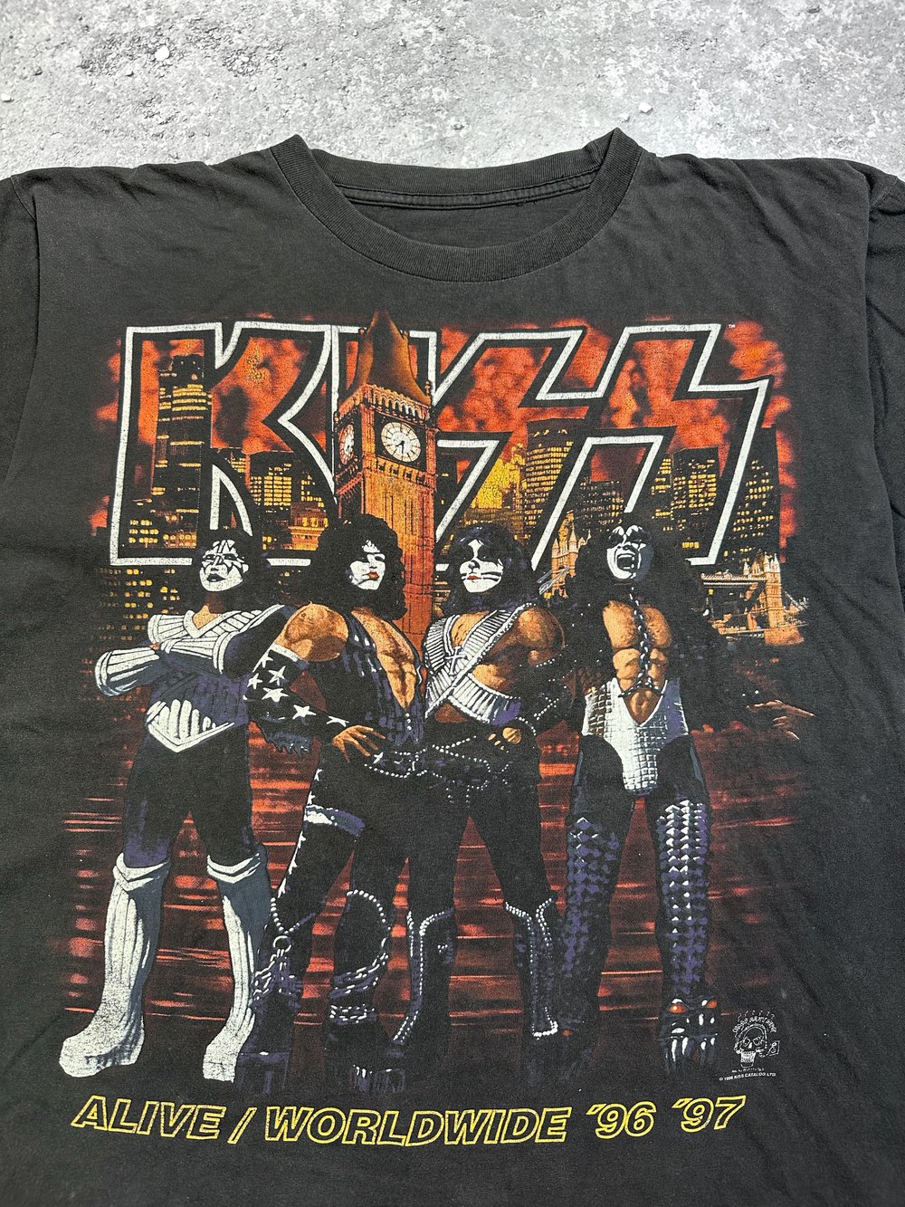 Kiss 1996 ‘Alive / Worldwide’ UK T-Shirt