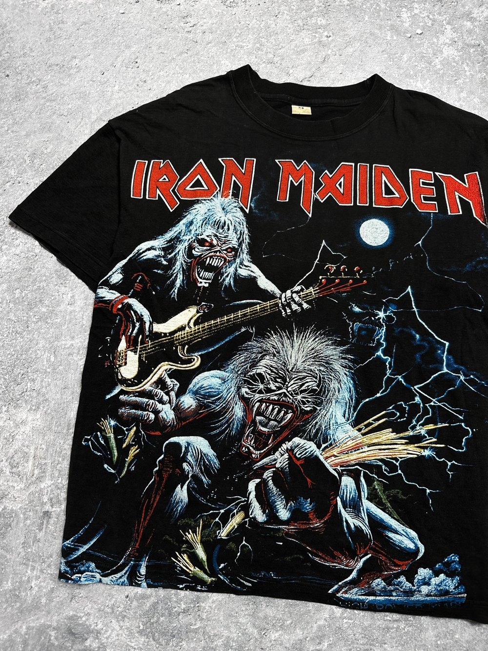 Iron Maiden 1993 ‘Real Live’ Bootleg T-Shirt
