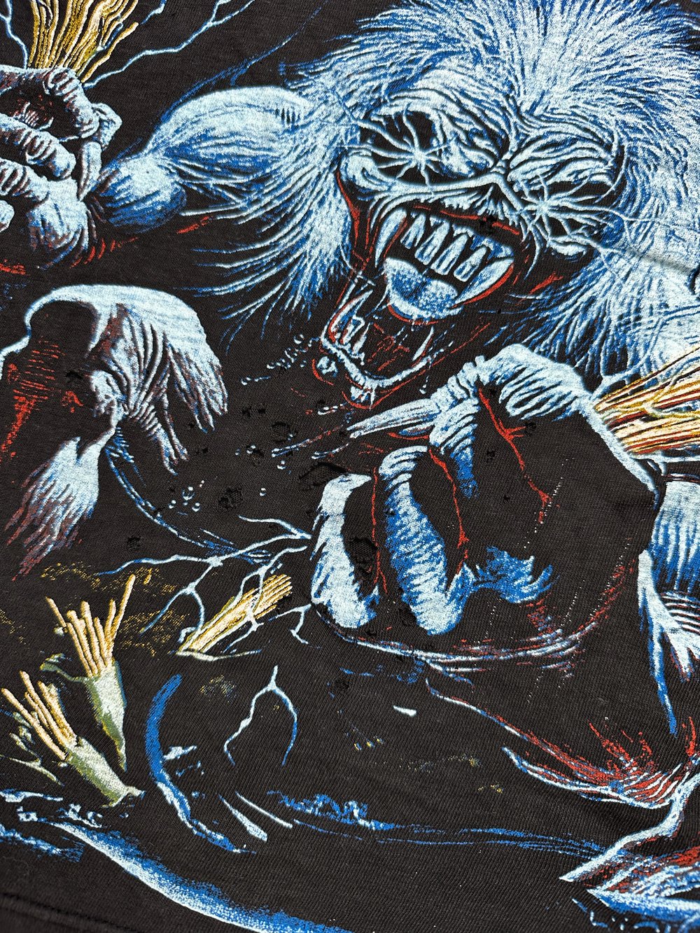 Iron Maiden 1993 ‘Real Live’ Bootleg T-Shirt