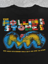 Image 4 of Rolling Stones 1981 ‘World Tour’ T-Shirt