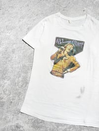 Image 4 of Rolling Stones 1970’s  ‘All Right’ White Bootleg T-Shirt