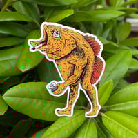 Image 1 of "Schuylkill River Fish" Sticker