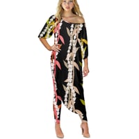 Image 5 of Crown Flower Entwined in Ti Leaf Pant and Shirt Set
