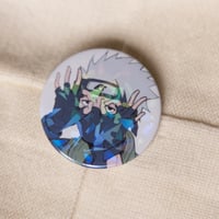 Image 1 of Fan art Pins| Kakashi | pins & pinback Buttons
