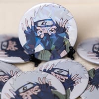 Image 2 of Fan art Pins| Kakashi | pins & pinback Buttons