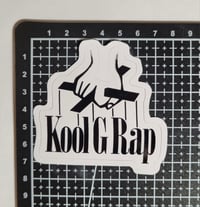 Image 2 of Kool G Rap Glossy Finish Vinyl Sticker