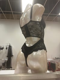 Image 2 of Black Bridal Teddy