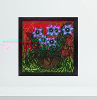 Image 2 of 'The Constant' - Acrylic on Canvas Panel, 8x8 Framed