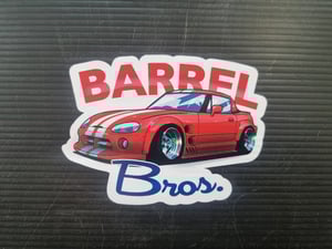 Image of Barrel Bros Decals.