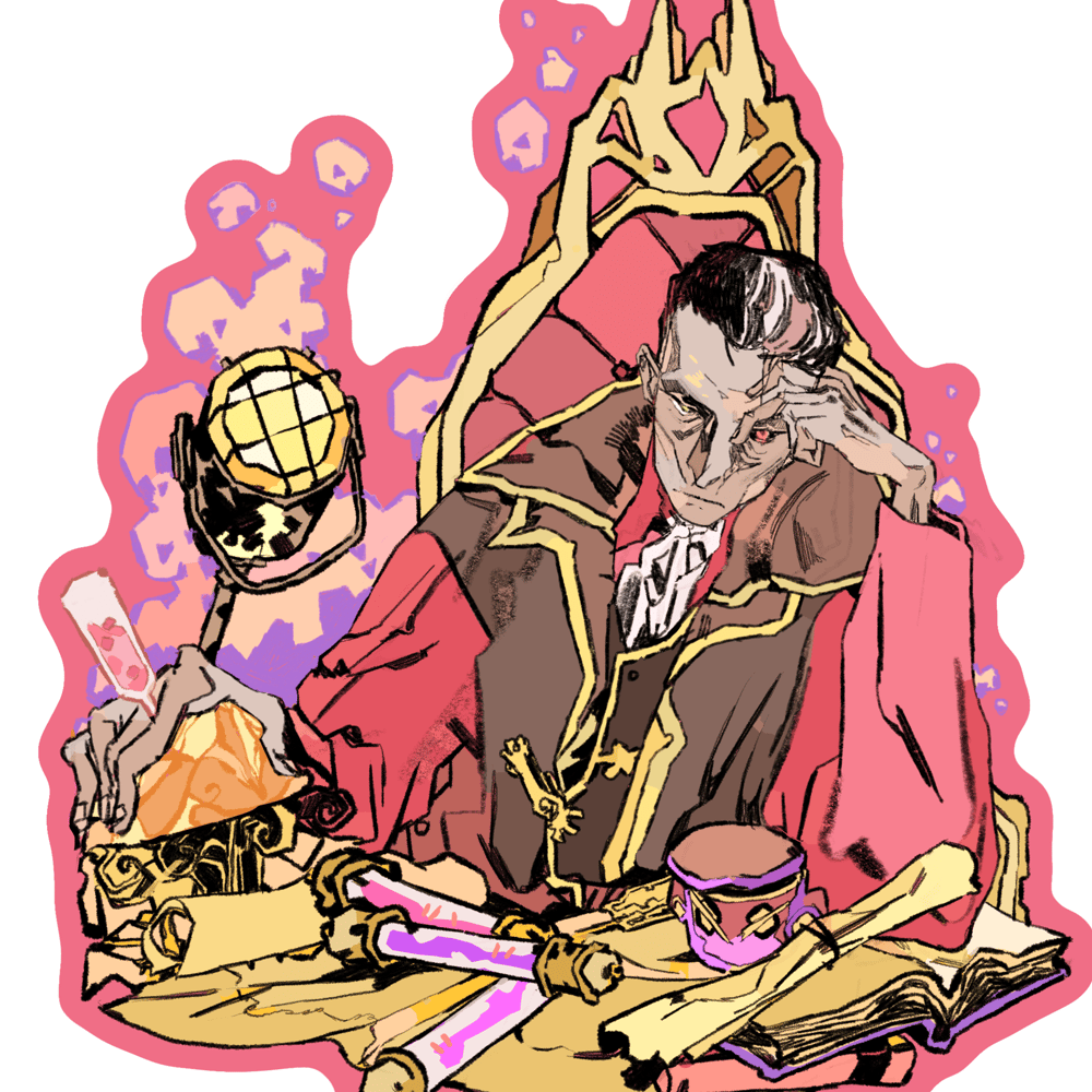 Image of arcane | silco: 3x3" vinyl sticker