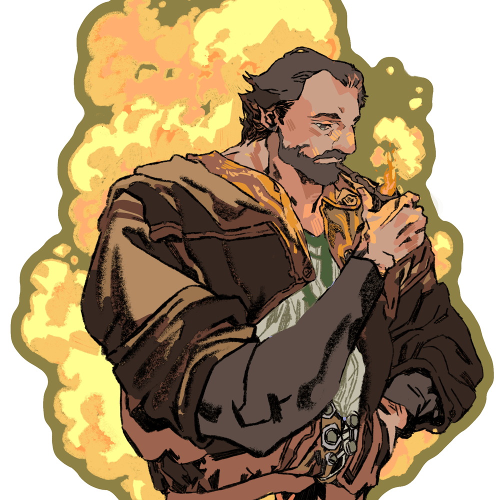 Image of arcane | vander: 3x3" vinyl sticker