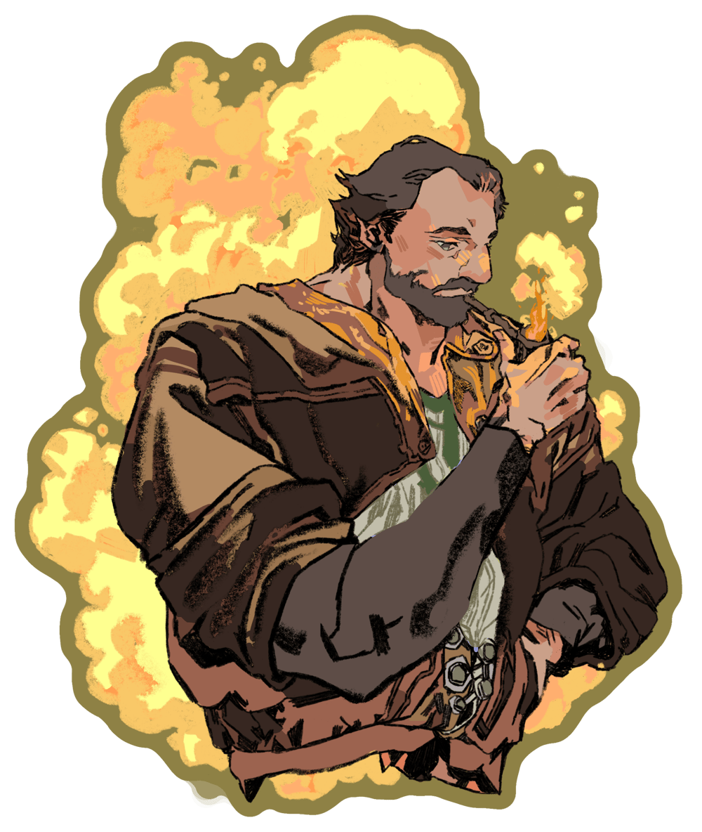 Image of arcane | vander: 3x3" vinyl sticker