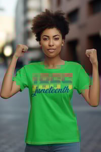 Image 1 of Juneteenth Celebration Tee - 1865 Edition"