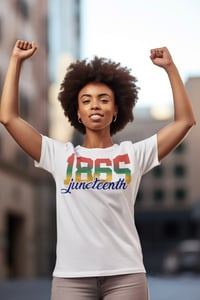 Image 5 of Juneteenth Celebration Tee - 1865 Edition"