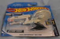 Image 9 of 2018 Hot Wheels Light Grey U.S.S. Enterprise NCC-1701 – Diecast Car NIP