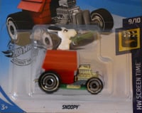 Image 3 of 2018 Hot Wheels Red Snoopy House Car # 14 of 250 – Diecast Car NIP”