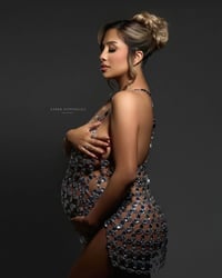 Image 1 of Kendra embellished dress