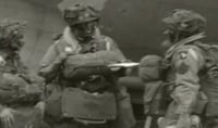 Image 19 of WWII M2 Airborne Helmet 502nd PIR & Westinghouse Paratrooper Liner. Captain. Net & scrim.