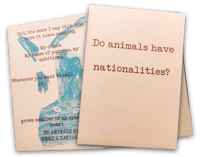 Do animals have nationalities?