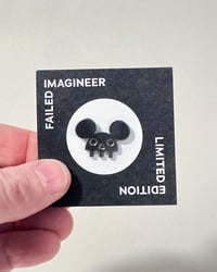 Mouse Skull Enamel Pin - Vault