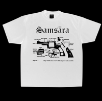 SAMSARA SHIRT *WHITE* "RUGER"
